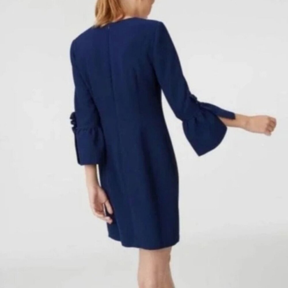 Club Monaco Archibelle dress in daisy (white), size 2 - Picture 3 of 4